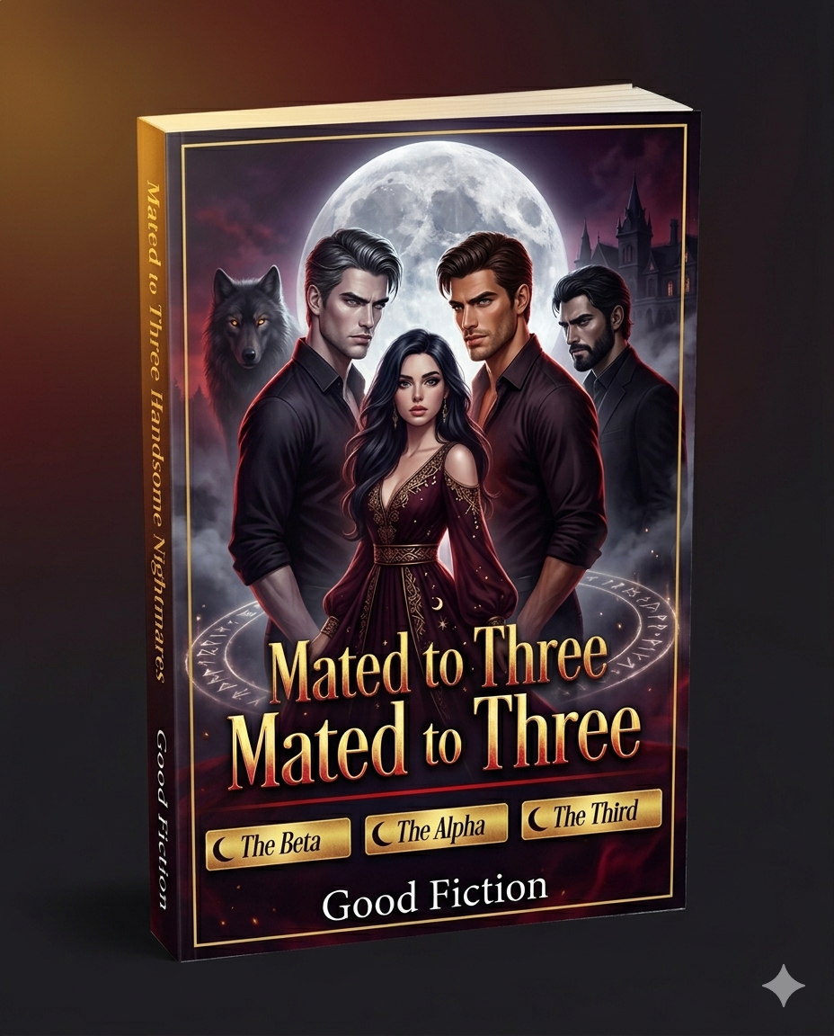 Mated to Three Handsome Nightmares — Book Cover